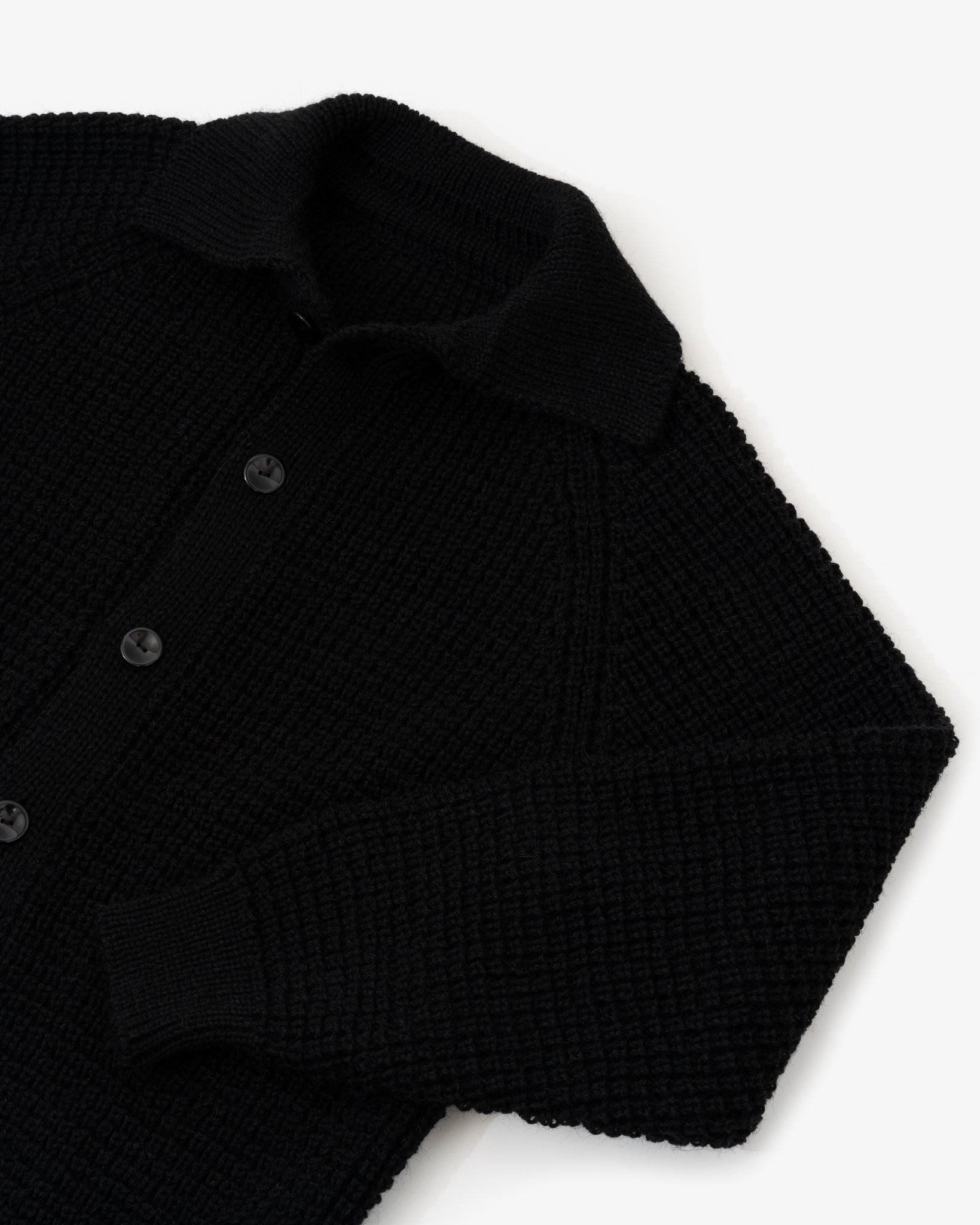 PICTOU CARDIGAN - BLACK