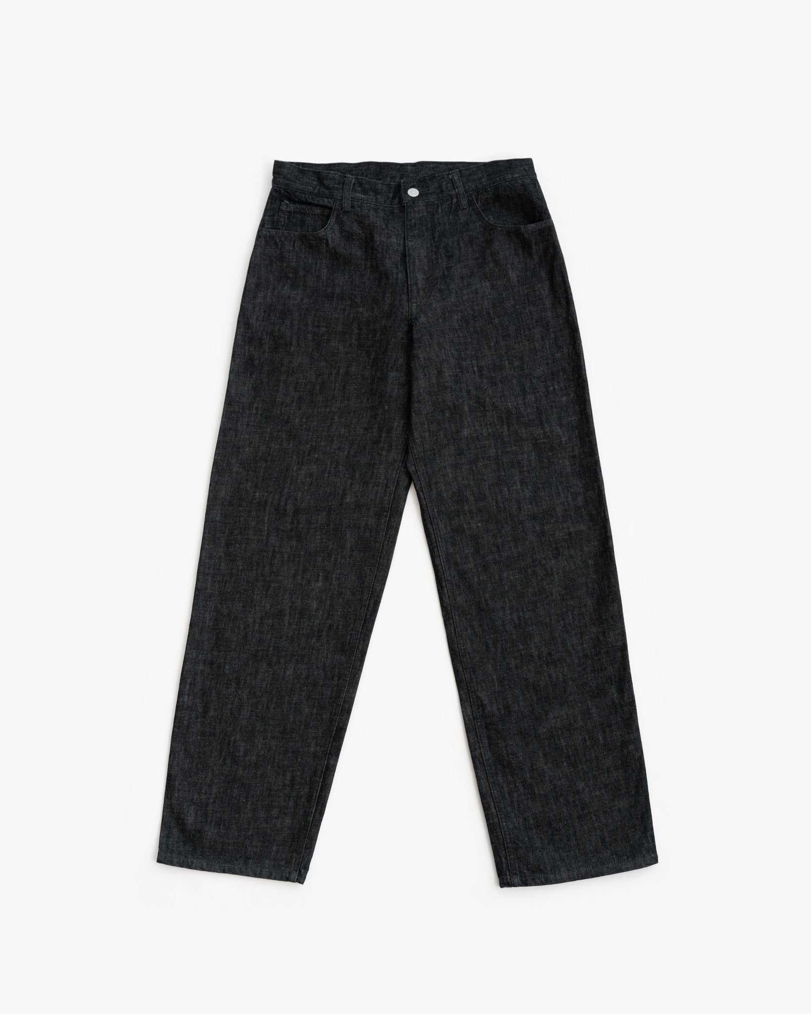 5PKT JEAN - BLACK ONE WASH DENIM