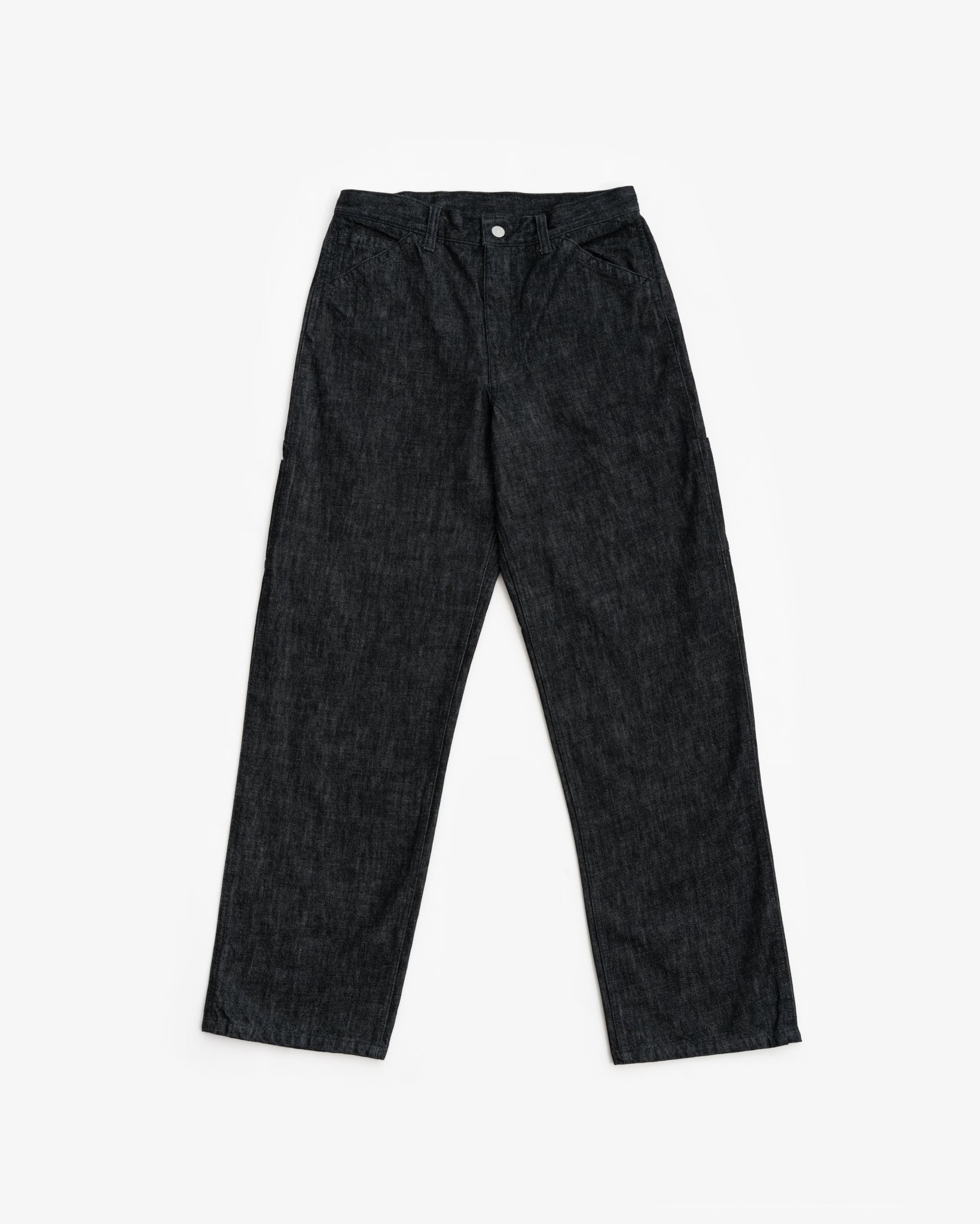 CARPENTER JEAN - BLACK ONE WASH DENIM