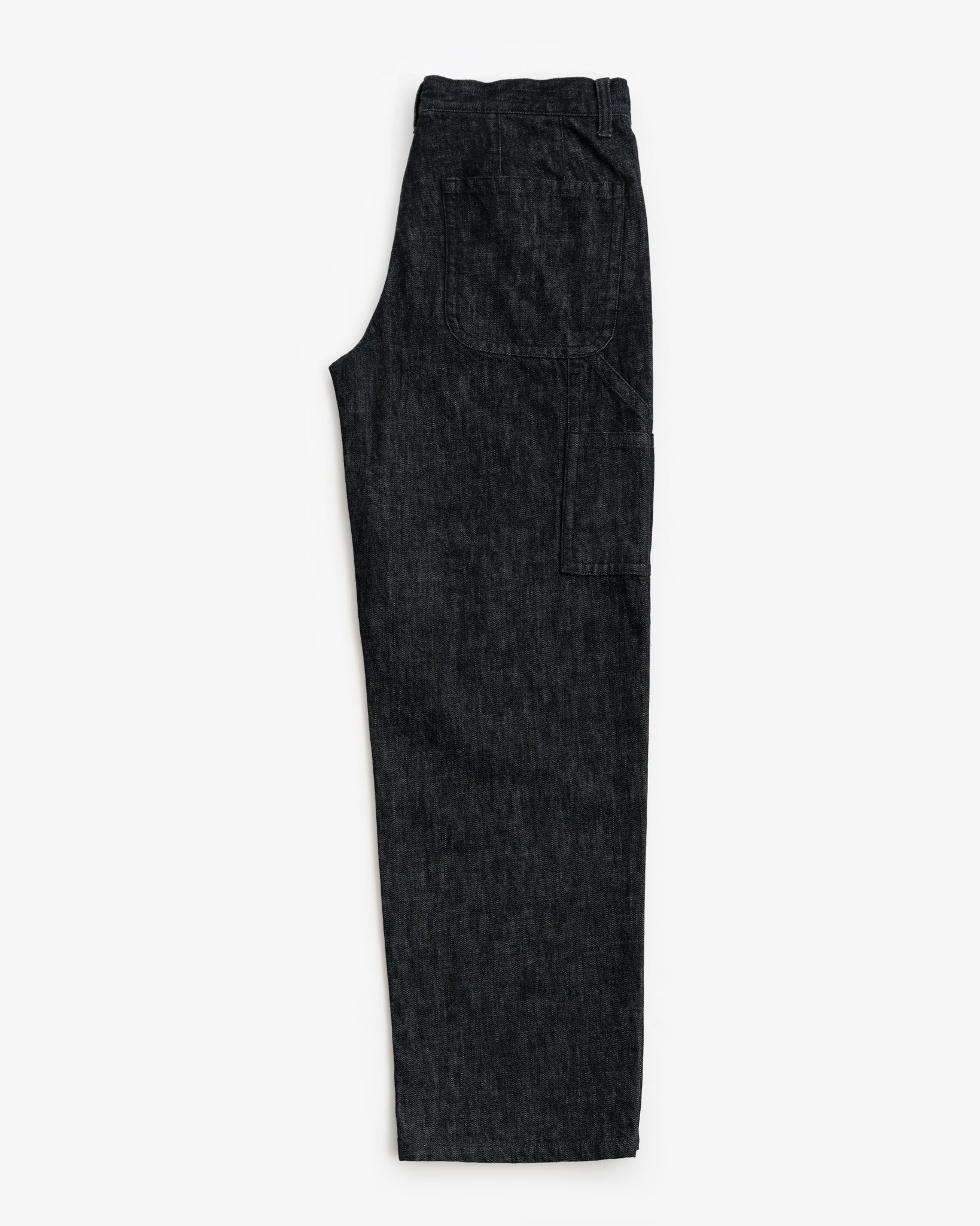 CARPENTER JEAN - BLACK ONE WASH DENIM