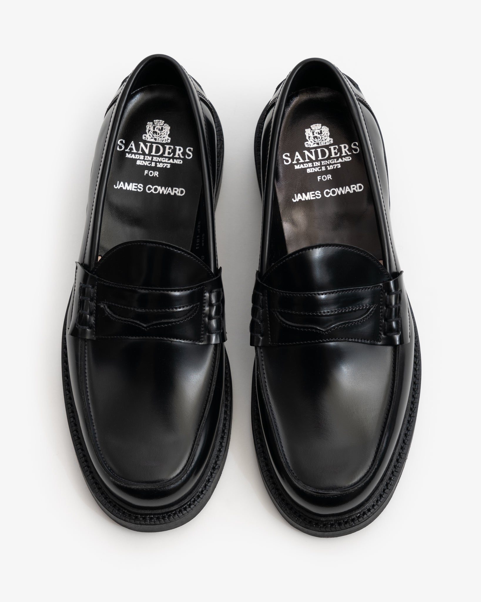 PEACEFUL BEEF ROLL LOAFER - BLACK BOOKBINDER LEATHER