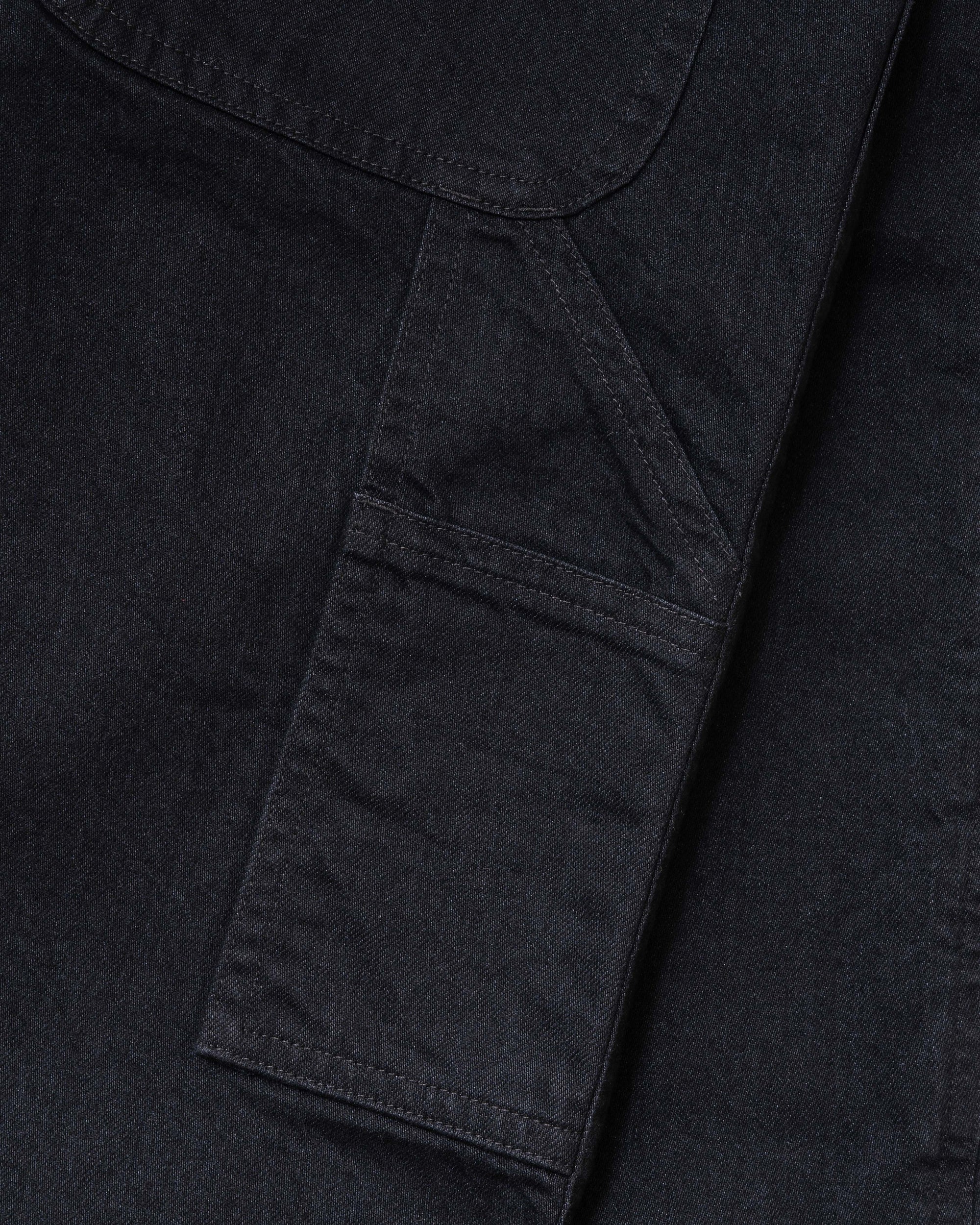 CARPENTER JEAN - BLACK ONE WASH DENIM