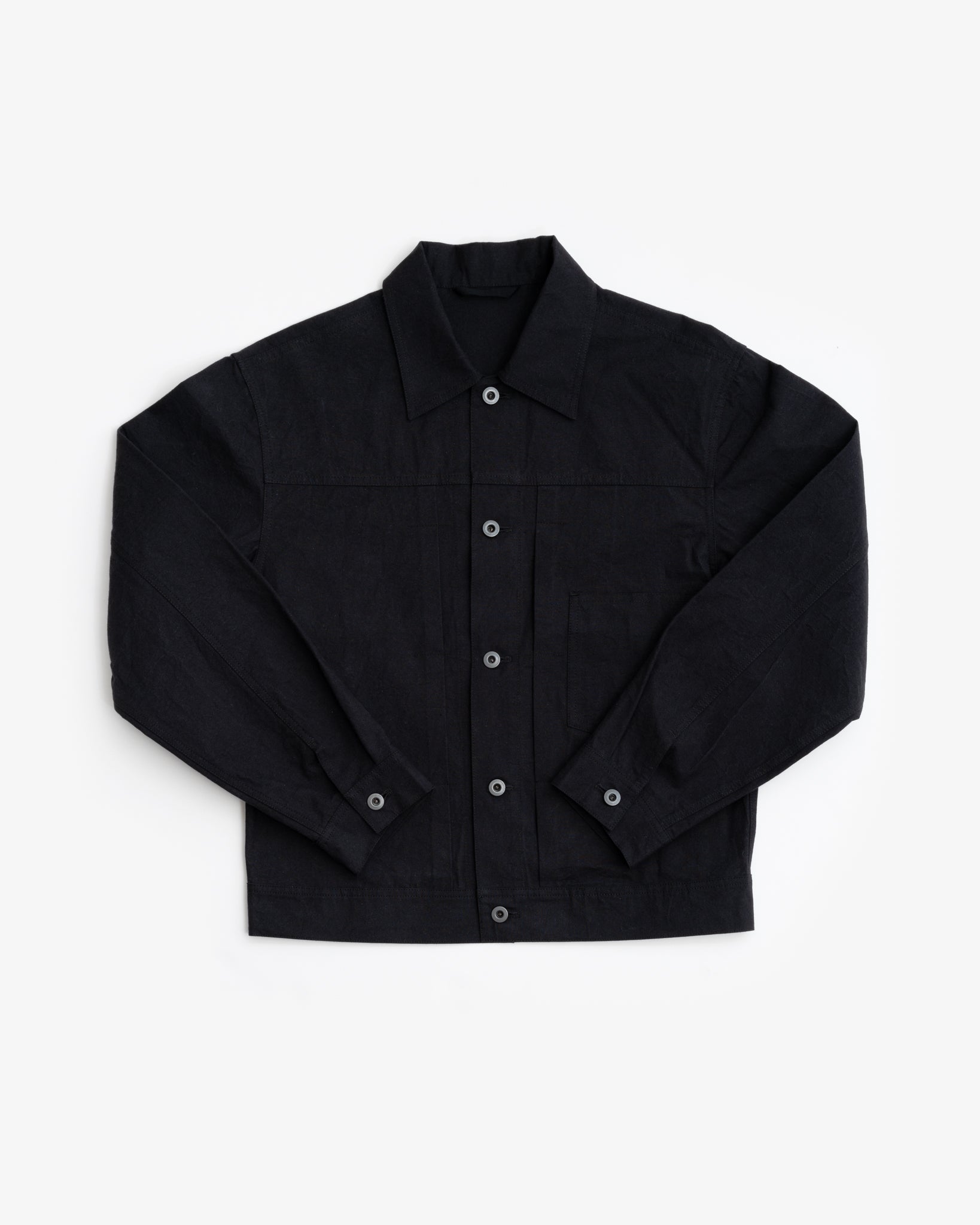 RANGE JACKET - BLACK WEATHER CLOTH