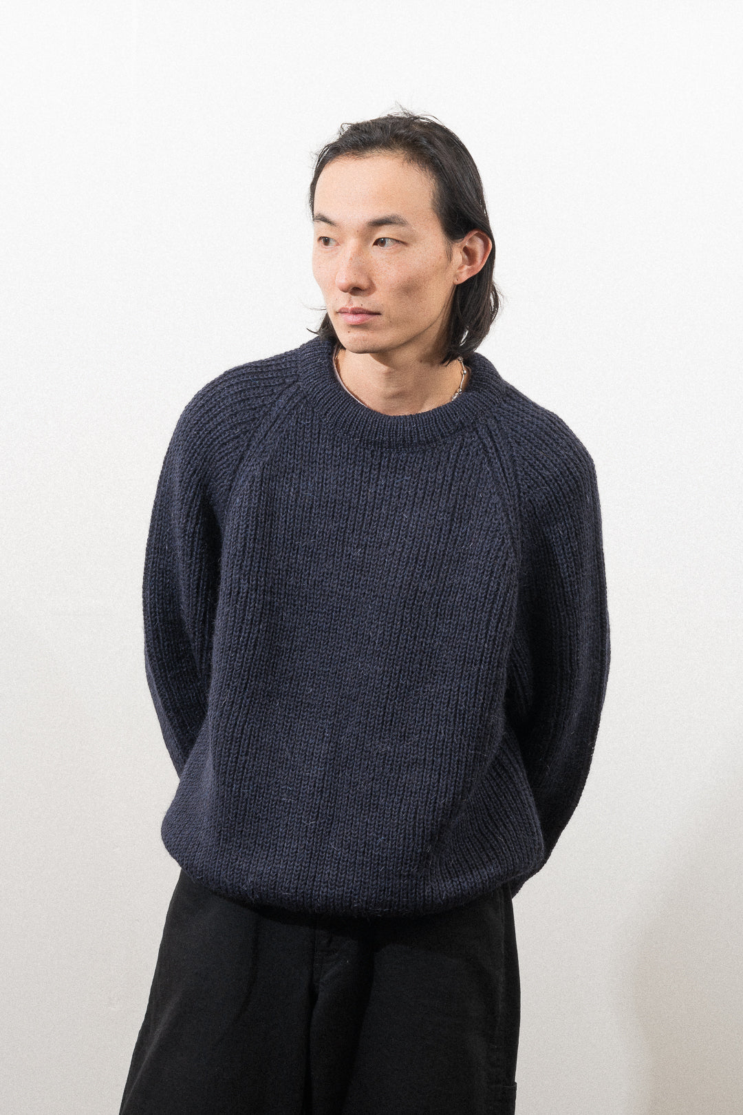 FINISTERRE SWEATER - NAVY