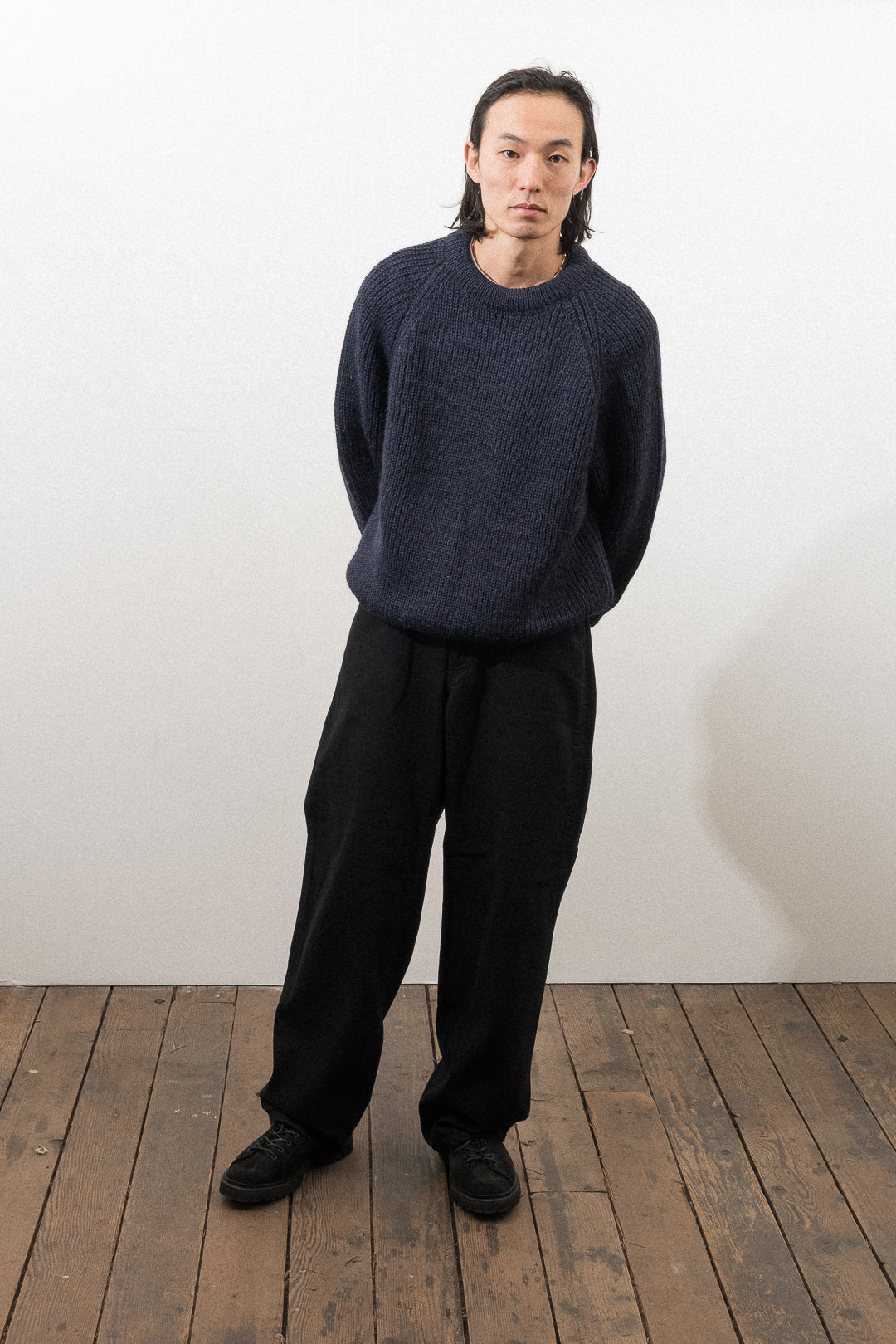 FINISTERRE SWEATER - NAVY