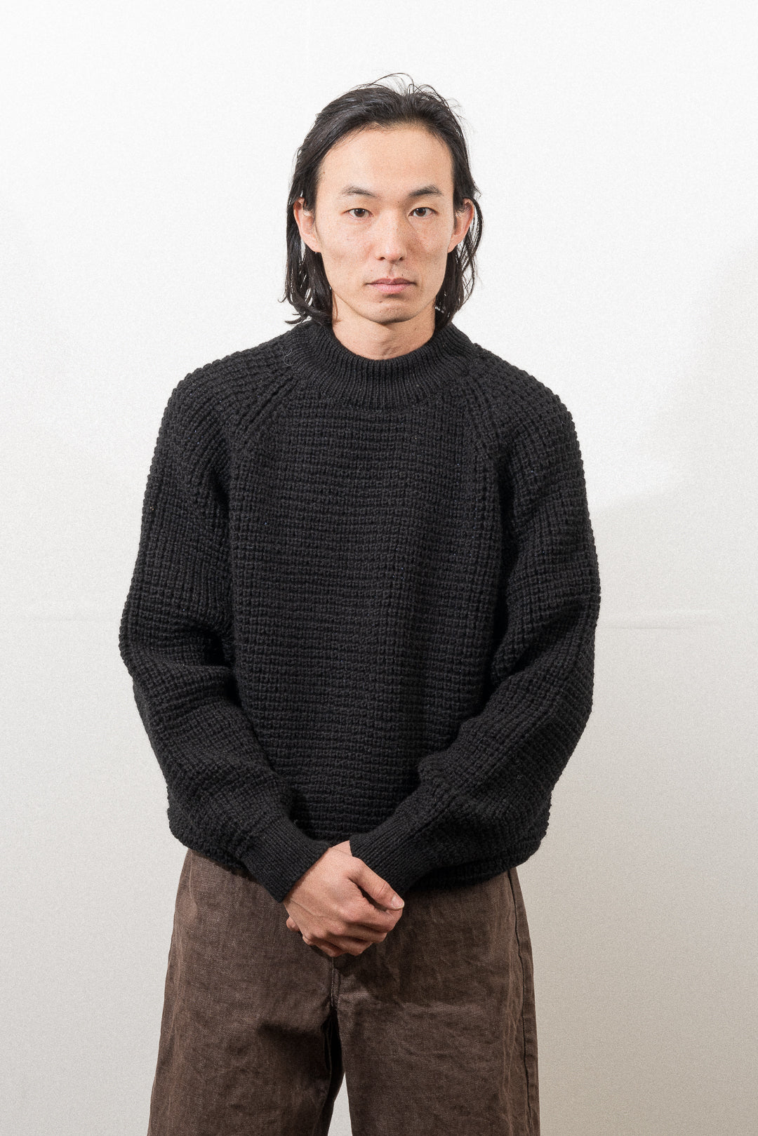 BELCARRA SWEATER - BLACK