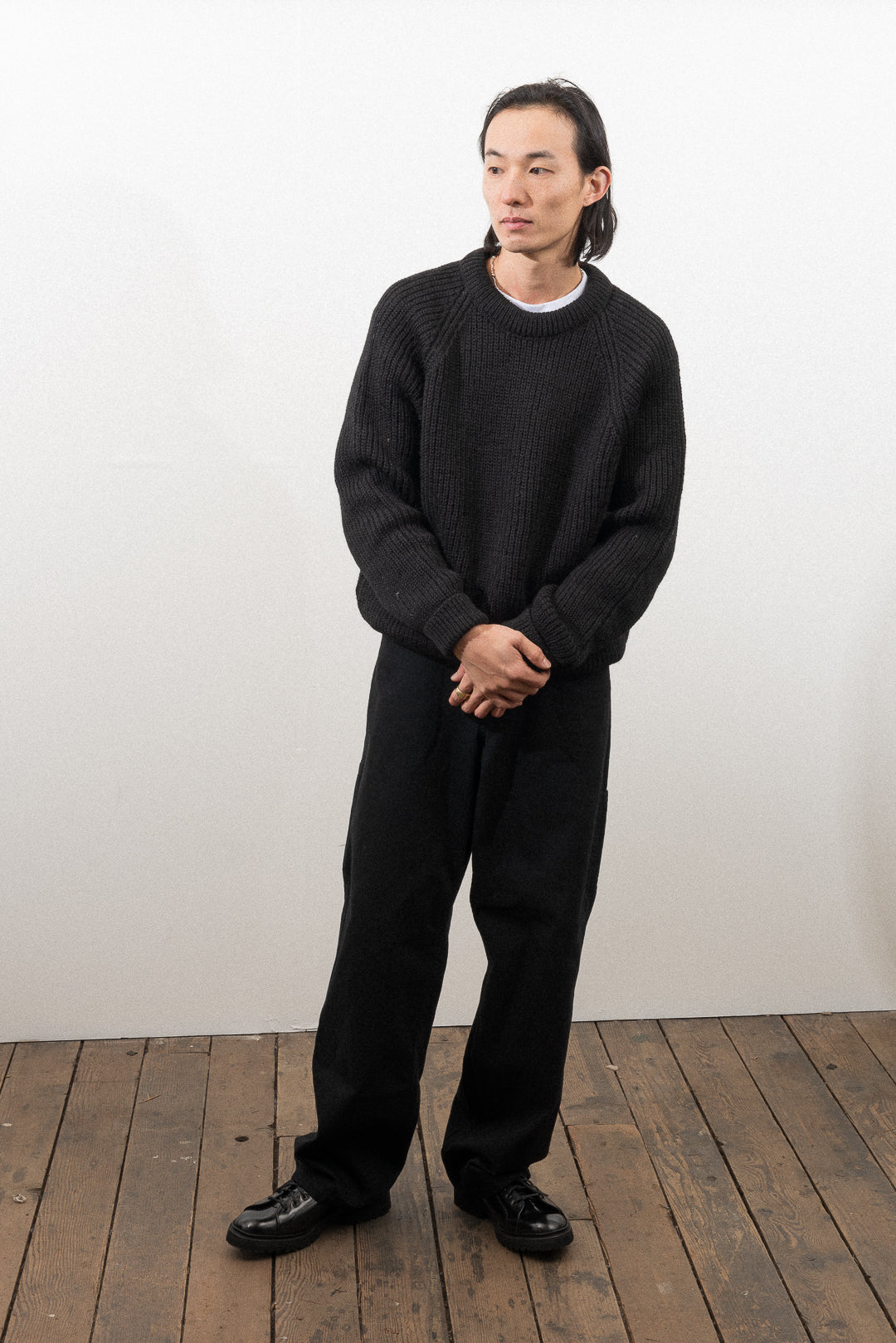 FINISTERRE SWEATER - BLACK