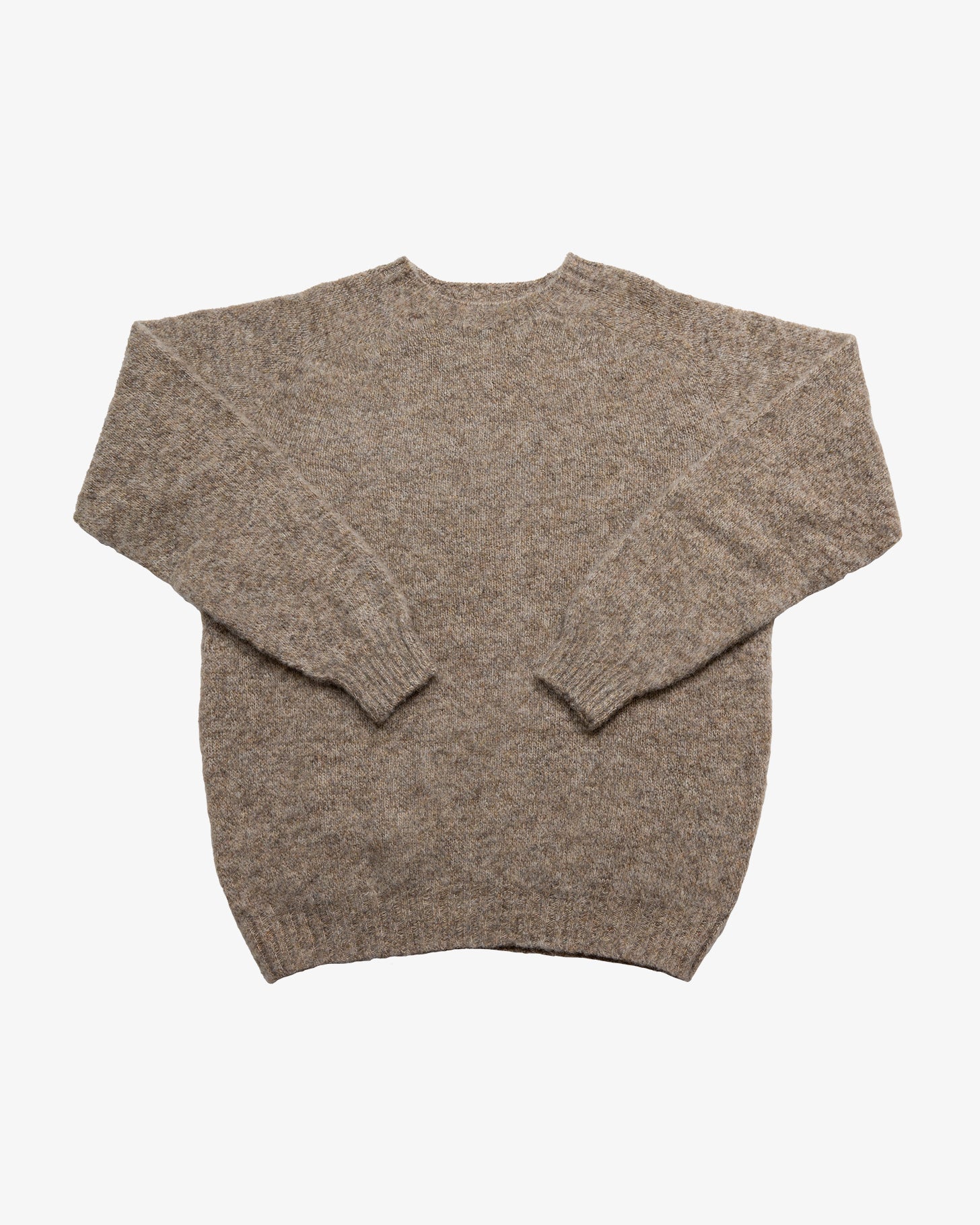 FITZROY SWEATER - DOUBLE BRUSHED SHALE