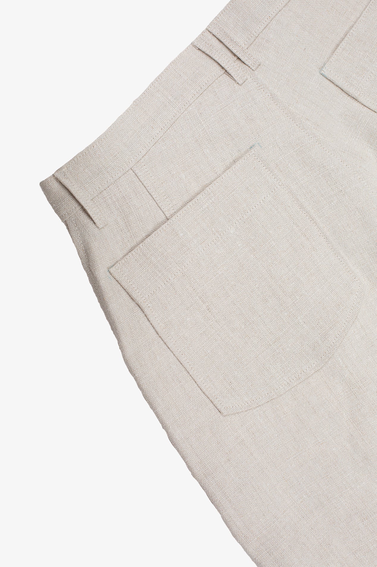 SPADE PANT - NATURAL LINEN